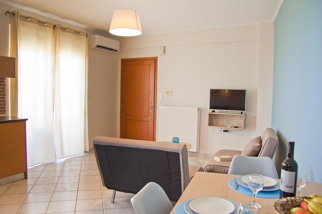 Alkyonida Apartments Hriszí Aktí Haniá Kültér fotó
